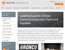 Tablet Screenshot of industrialassociates.com